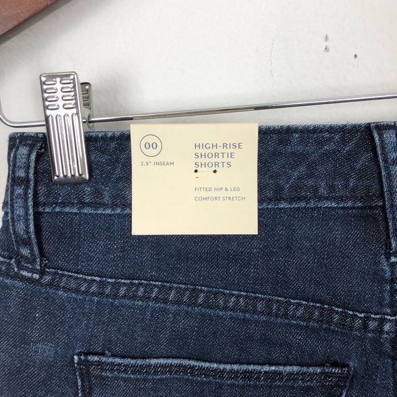 NEW Target High-Rise Shortie Shorts 00 2.5” Inseam - Picture 3 of 5